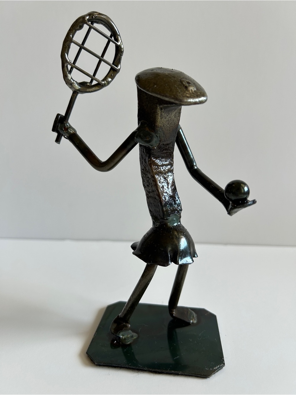 Roland Metal Art Lady Tennis Player